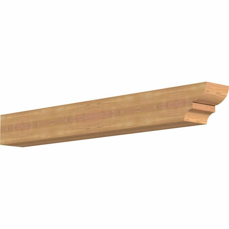 Ekena Millwork Ridgewood Smooth Rafter Tail, Western Red Cedar, 5 1/2"W x 6"H x 48"L RFT06X06X48RID00SWR